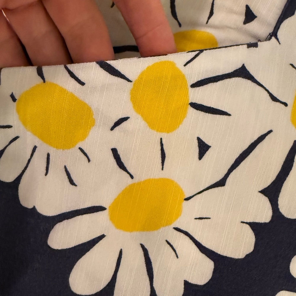 Lilly Pulitzer Originals White Label Dailey Daisies & Ladybug Skirt 8 EUC - Picture 4 of 13